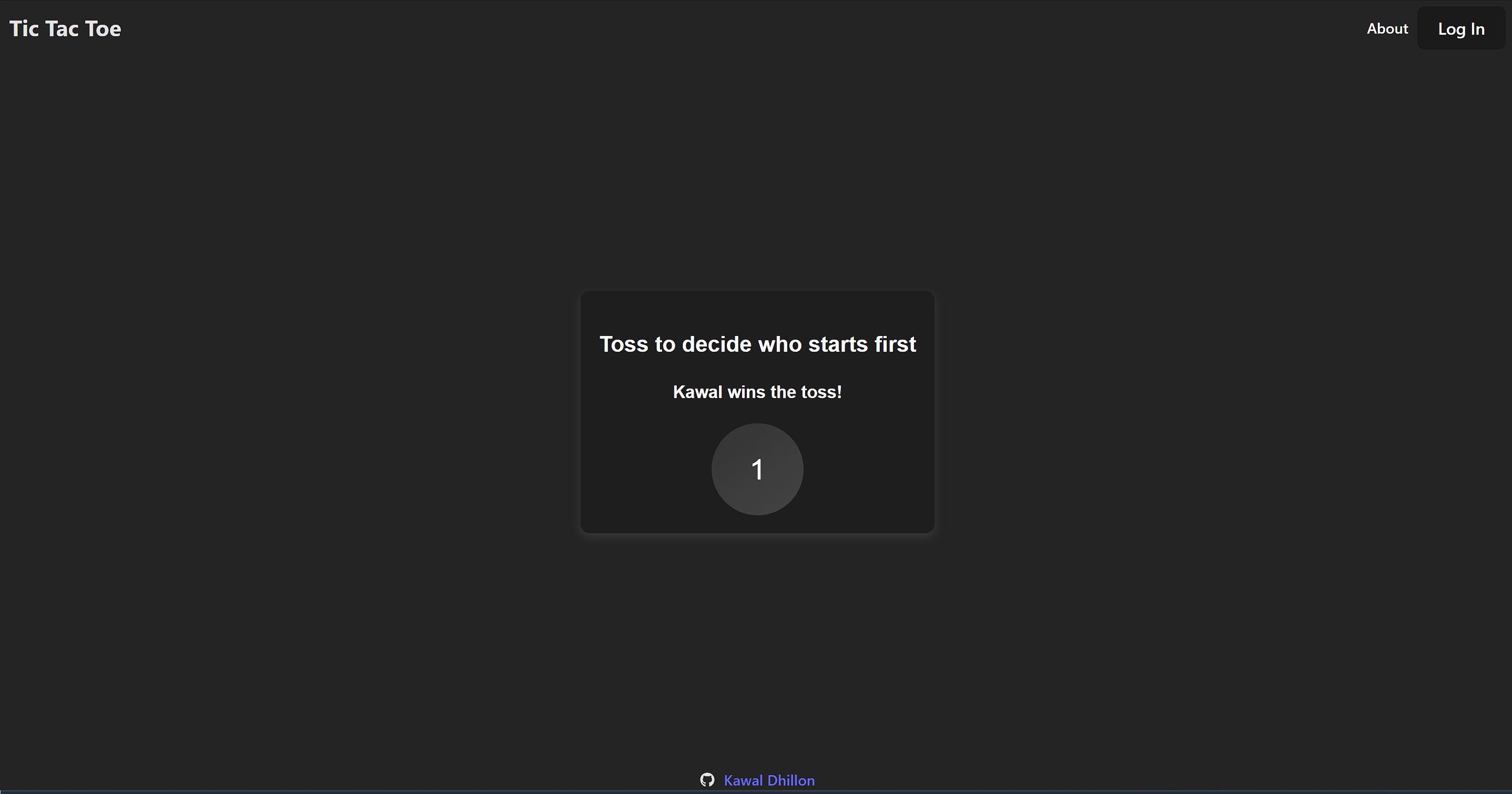 Image showcasing tossing mechanism